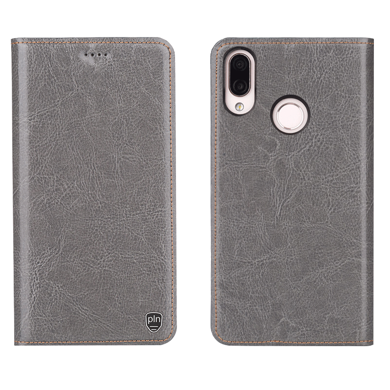 Coque Samsung Galaxy A40 Incassable Cuir Véritable Étui Étui En Cuir Étoile En Ligne