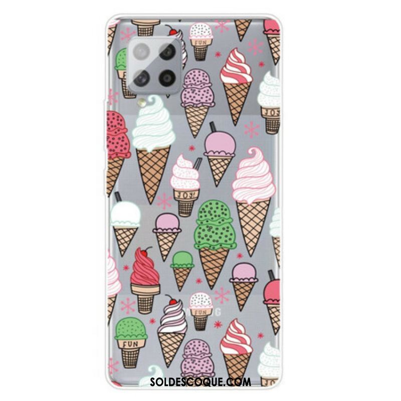 Coque Samsung Galaxy A42 5G Glaces à la Crème