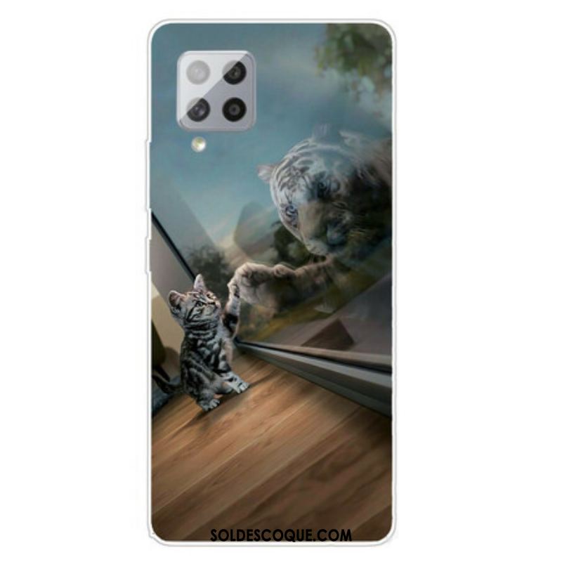 Coque Samsung Galaxy A42 5G Rêve de Chaton