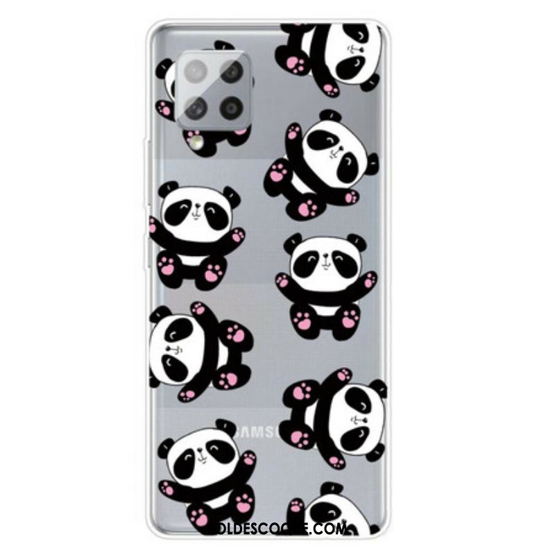 Coque Samsung Galaxy A42 5G Top Pandas Fun