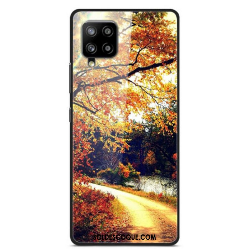 Coque Samsung Galaxy A42 5G Verre Trempé Forêt