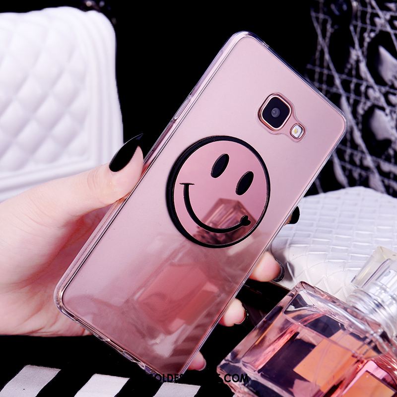 Coque Samsung Galaxy A5 2016 Miroir Téléphone Portable Tendance Étoile Rose En Vente