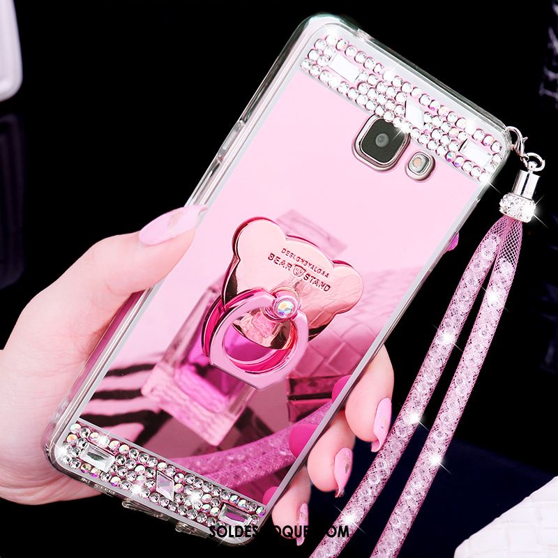 Coque Samsung Galaxy A5 2016 Étoile Étui Strass Protection Fluide Doux En Vente