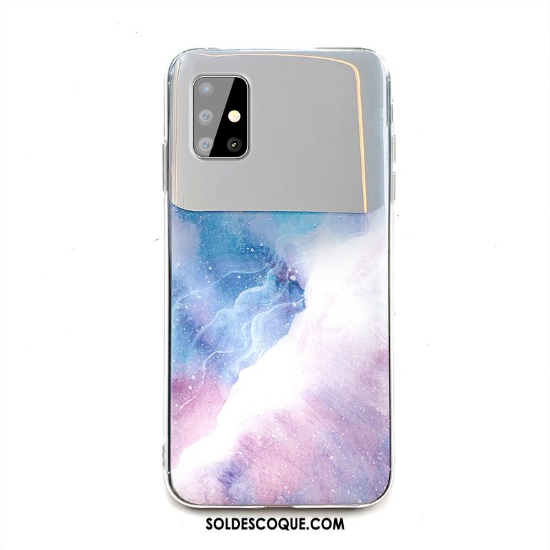 Coque Samsung Galaxy A51 Téléphone Portable Étoile Silicone Ornements Suspendus Protection Soldes