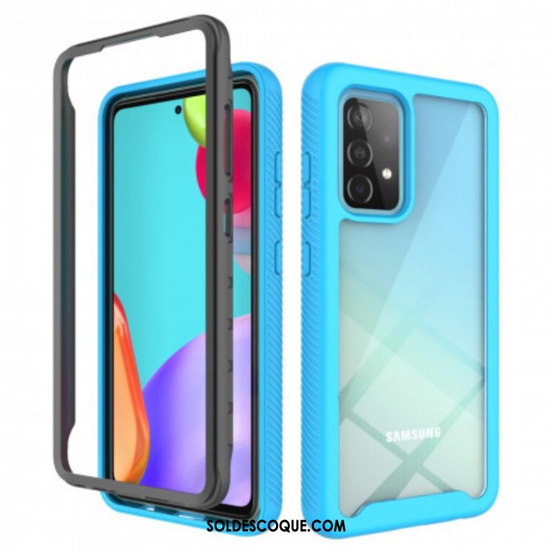 Coque Samsung Galaxy A52 4G / A52 5G / A52s 5G Conception Hybride Rebords Silicone