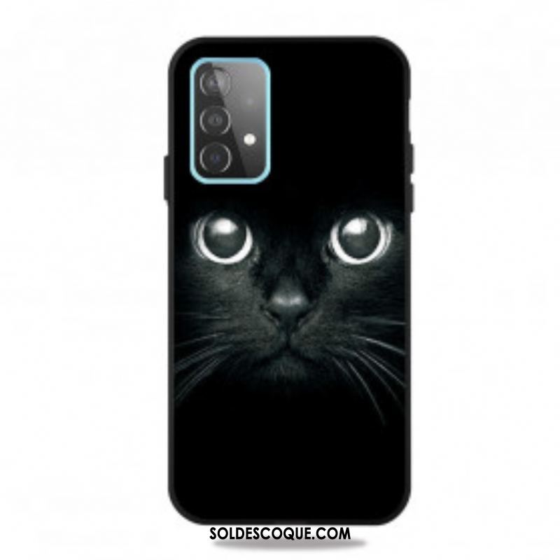 Coque Samsung Galaxy A52 4G / A52 5G / A52s 5G Yeux de Chat