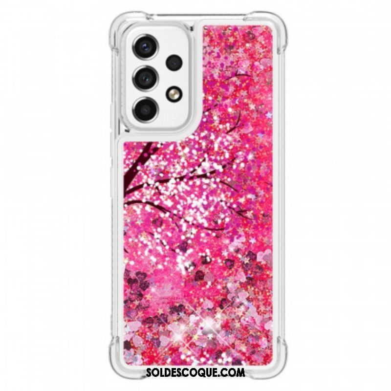 Coque Samsung Galaxy A53 5G Arbre Paillettes