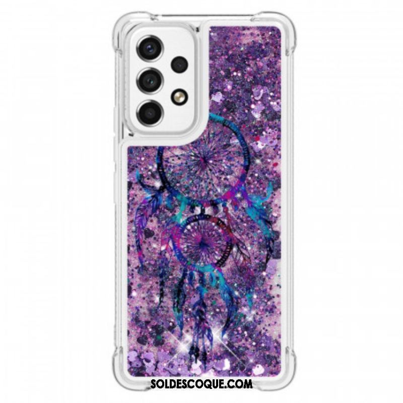 Coque Samsung Galaxy A53 5G Attrape Rêves Paillettes