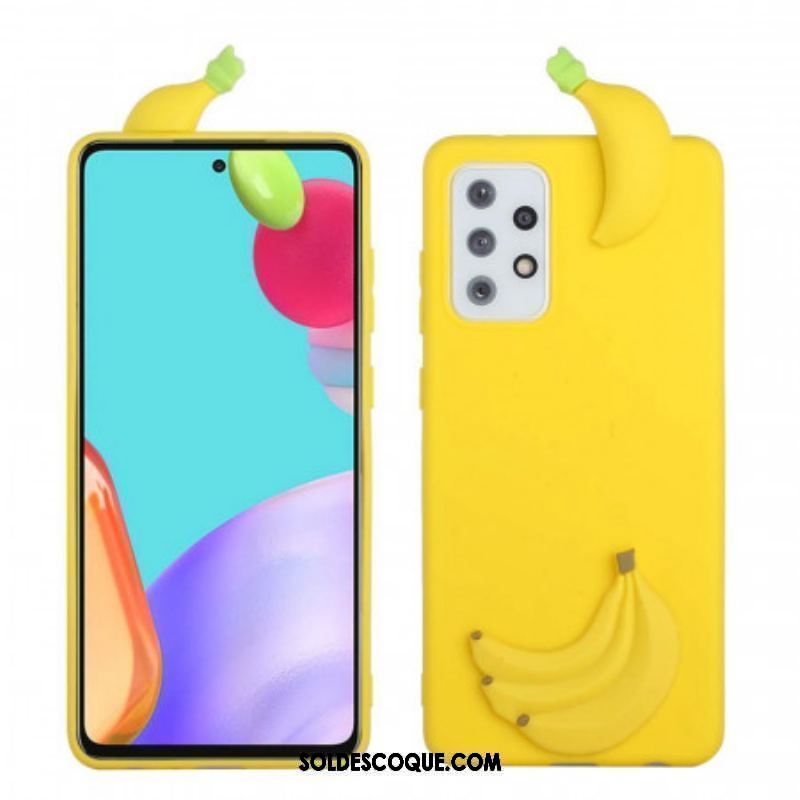 Coque Samsung Galaxy A53 5G Banane 3D