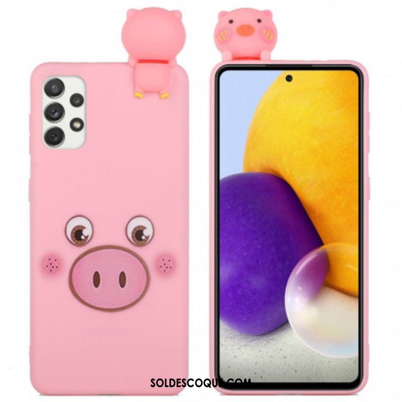 Coque Samsung Galaxy A53 5G Cochon Fun 3D