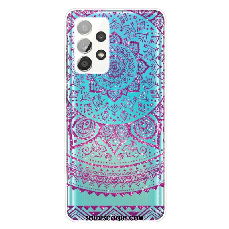 Coque Samsung Galaxy A53 5G Mandala Paillettes