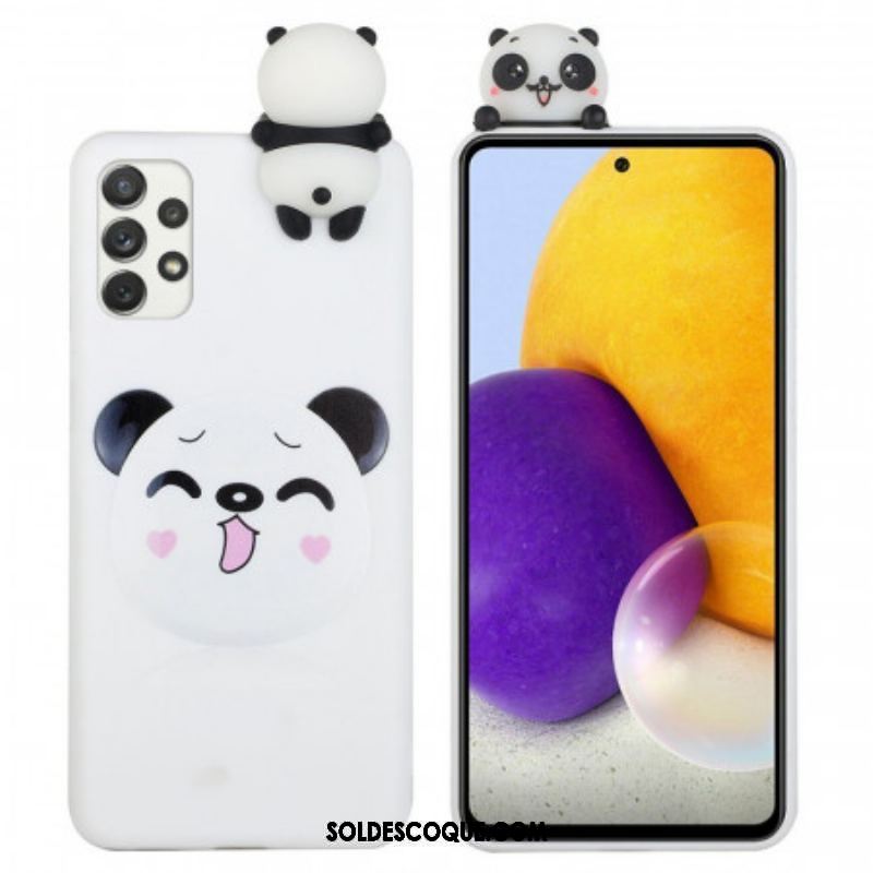 Coque Samsung Galaxy A53 5G Panda Fun 3D