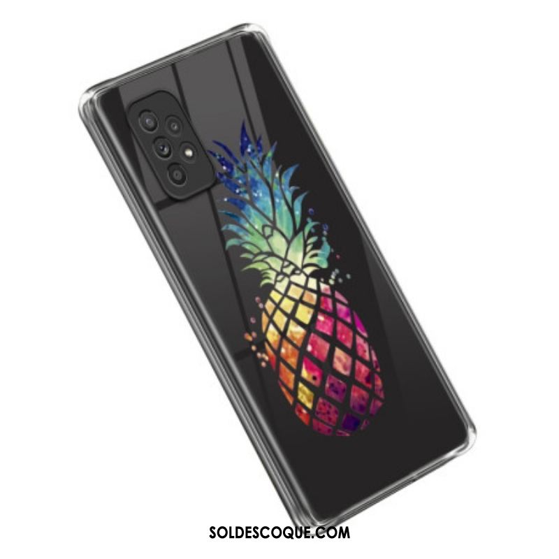 Coque Samsung Galaxy A53 5G Transparente Ananas