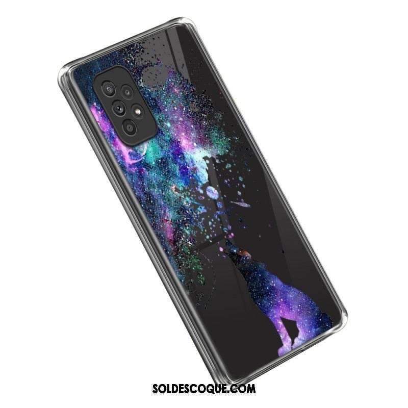 Coque Samsung Galaxy A53 5G Transparente Loups