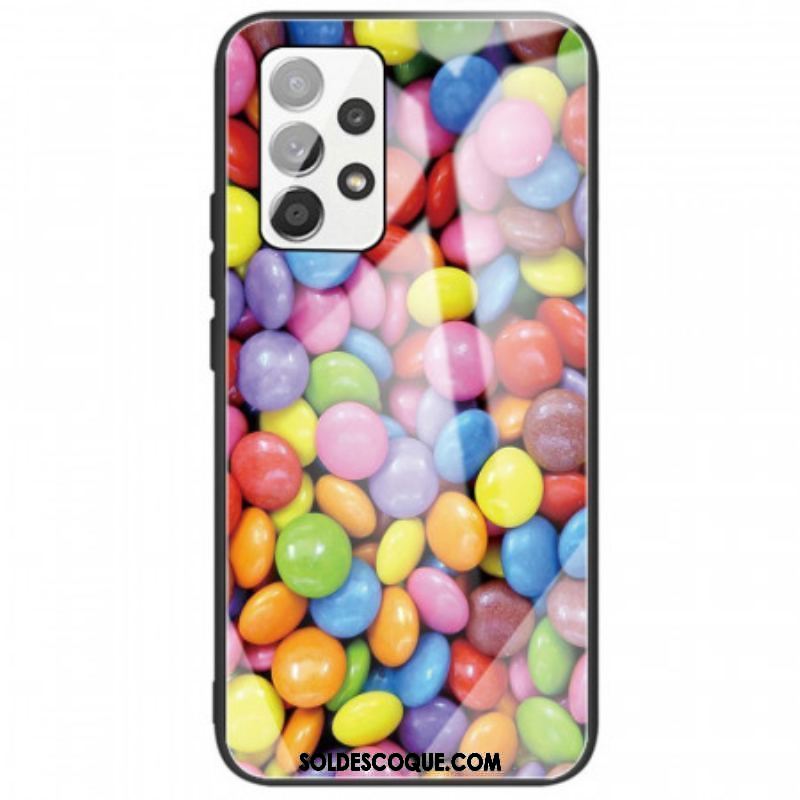 Coque Samsung Galaxy A53 5G Verre Trempé Bonbons