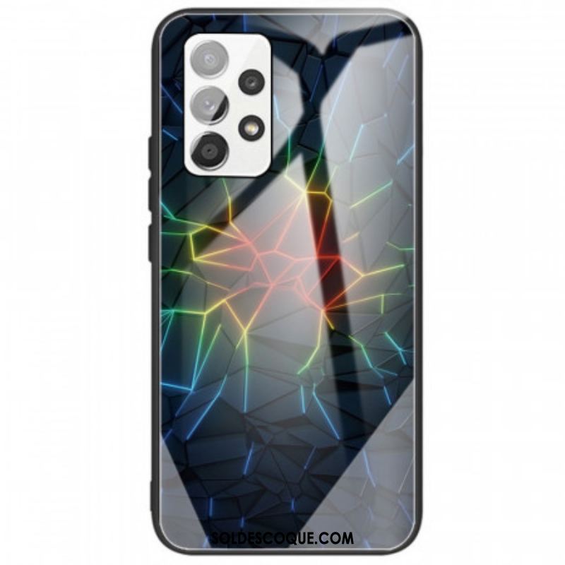 Coque Samsung Galaxy A53 5G Verre Trempé Geometry