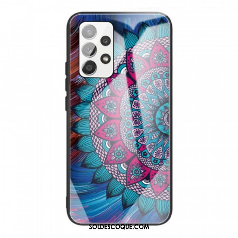 Coque Samsung Galaxy A53 5G Verre Trempé Mandala