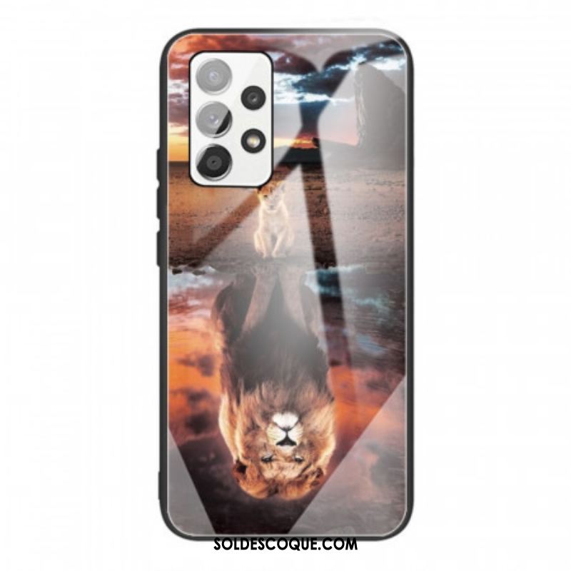 Coque Samsung Galaxy A53 5G Verre Trempé Rêve de Lionceau