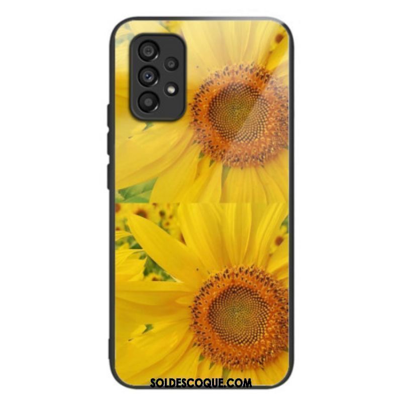 Coque Samsung Galaxy A53 5G Verre Trempé Tournesol