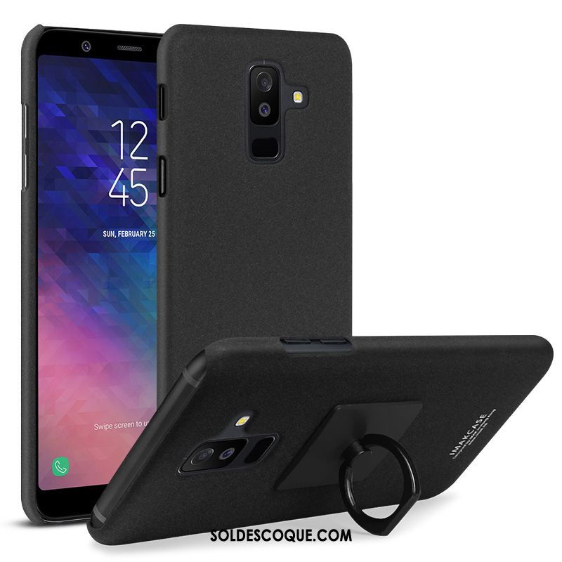 Coque Samsung Galaxy A6 Difficile Incassable Téléphone Portable Noir Étoile France