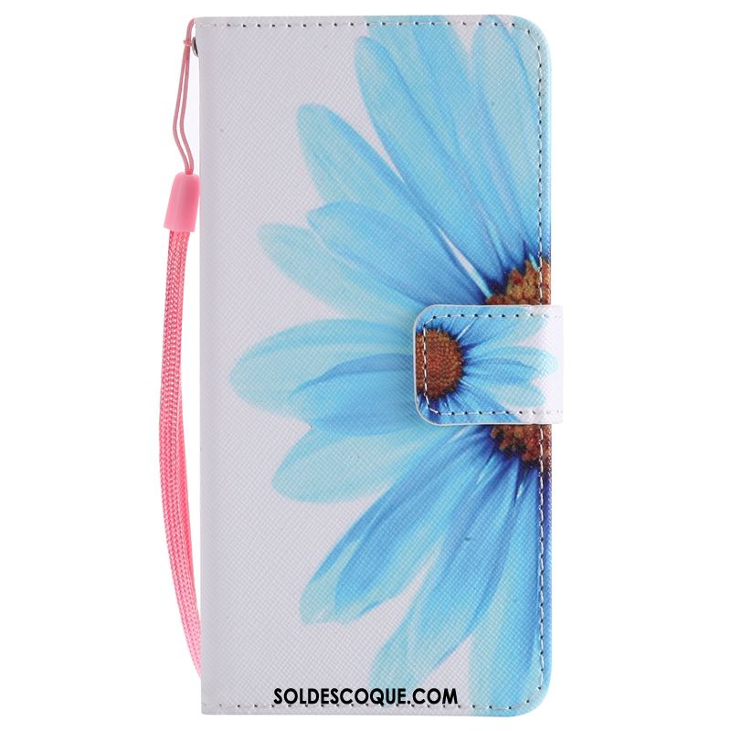 Coque Samsung Galaxy A6+ Tournesol Incassable Tout Compris Bleu Protection Pas Cher