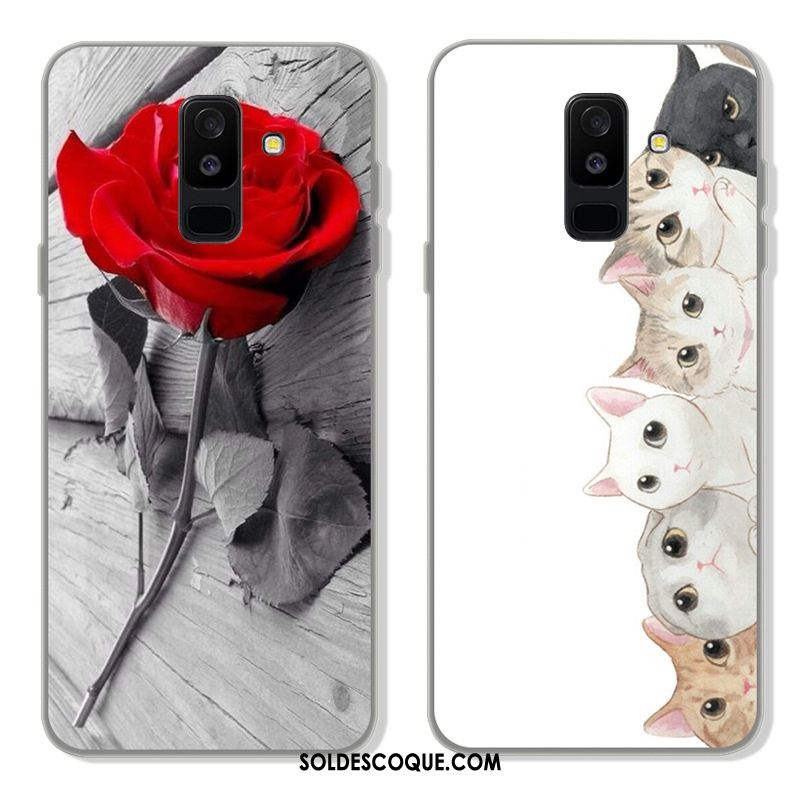 Coque Samsung Galaxy A6 Étoile Téléphone Portable Étui Dessin Animé Fluide Doux Soldes