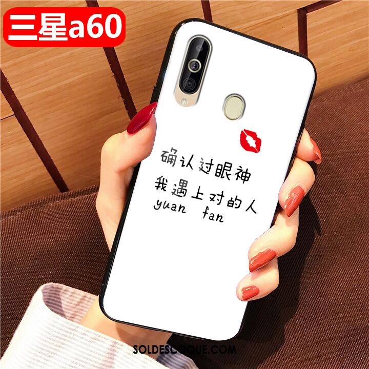 Coque Samsung Galaxy A60 Tendance Protection Amoureux Téléphone Portable Incassable Pas Cher