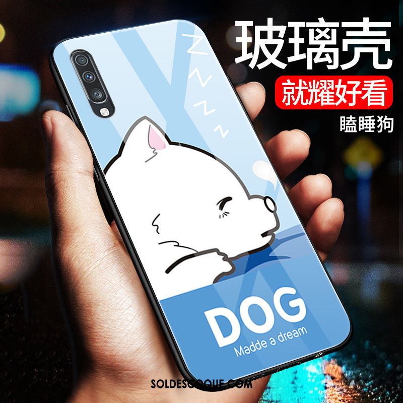 Coque Samsung Galaxy A70 Personnalité Étoile Délavé En Daim Créatif Dessin Animé Housse Pas Cher