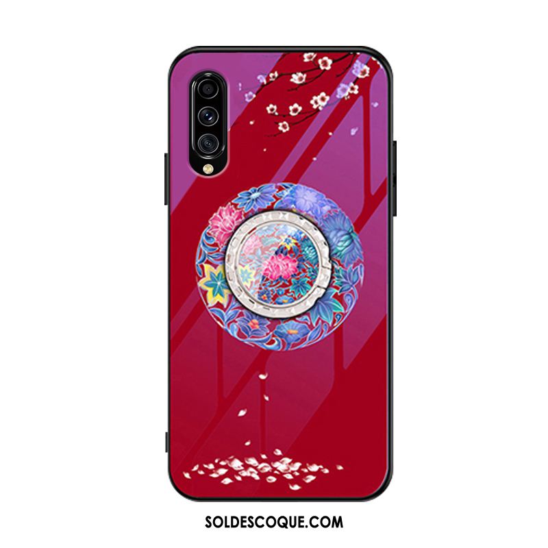 Coque Samsung Galaxy A70s Rouge Incassable Anneau Étoile Une Agrafe En Ligne