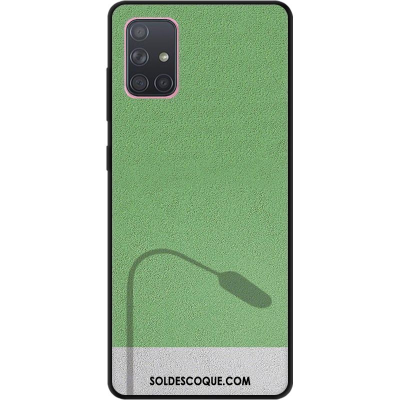 Coque Samsung Galaxy A71 Fluide Doux Personnalité Silicone Étui Étoile Pas Cher