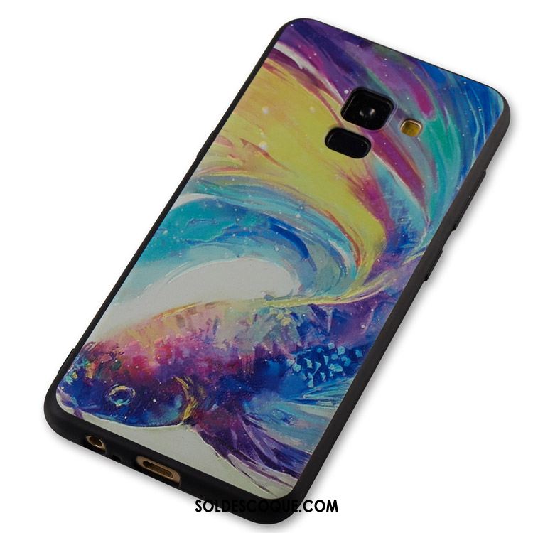 Coque Samsung Galaxy A8 2018 Dessin Animé Créatif Ornements Suspendus Téléphone Portable Protection En Vente