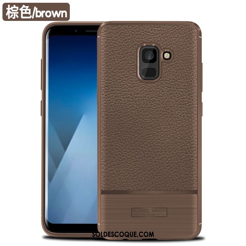 Coque Samsung Galaxy A8 2018 Tout Compris Fluide Doux Étoile Étui Incassable France