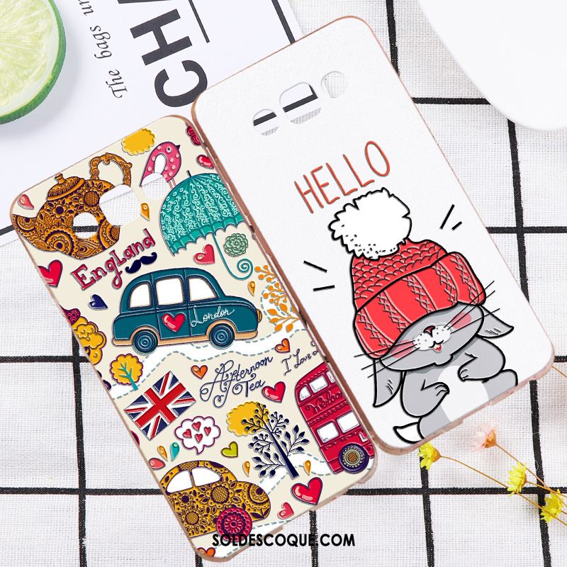 Coque Samsung Galaxy A8 Personnalité Étoile Étui Silicone Dessin Animé Pas Cher