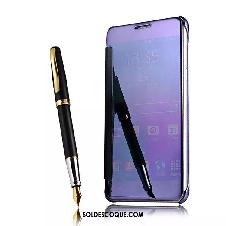 Coque Samsung Galaxy A8 Étui En Cuir Difficile Étoile Miroir Protection Soldes