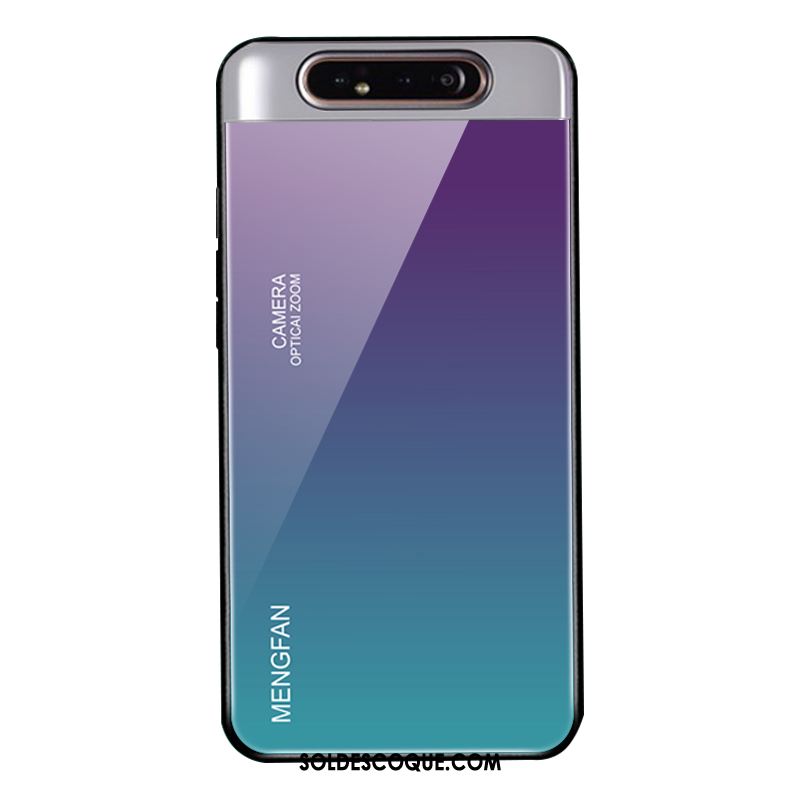 Coque Samsung Galaxy A80 Silicone Téléphone Portable Protection Étoile Dégradé En Ligne