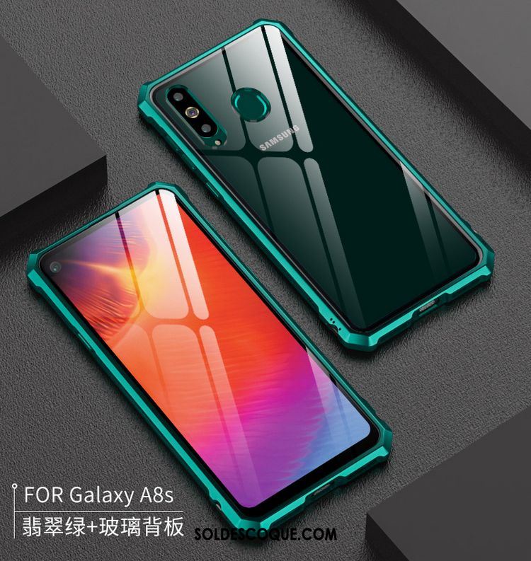 Coque Samsung Galaxy A8s Nouveau Incassable Métal Protection Étoile France