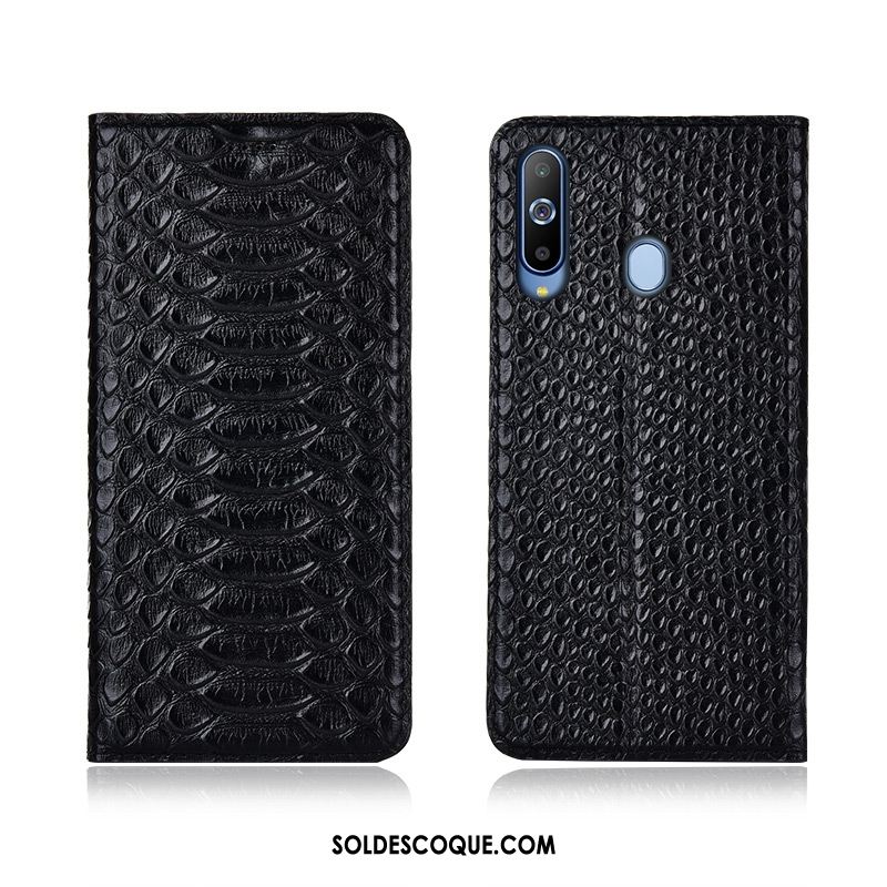 Coque Samsung Galaxy A8s Nouveau Protection Étui Clamshell Cuir Véritable En Ligne