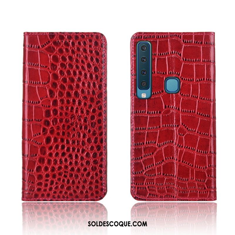 Coque Samsung Galaxy A9 2018 Fluide Doux Étoile Étui En Cuir Tout Compris Incassable En Vente