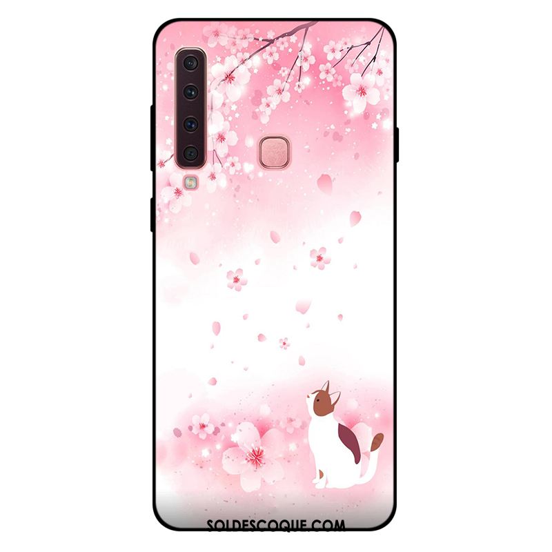 Coque Samsung Galaxy A9 2018 Silicone Étoile Tout Compris Fluide Doux Protection Pas Cher