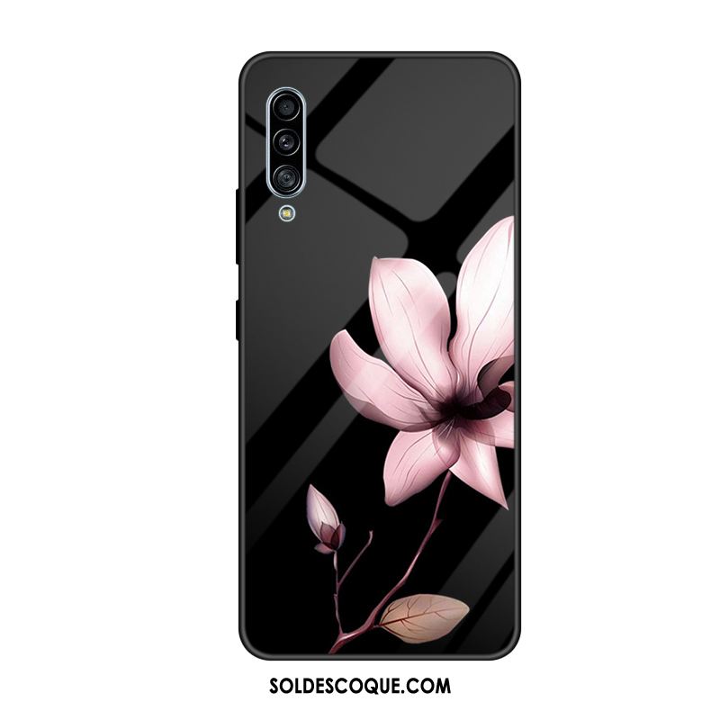 Coque Samsung Galaxy A90 5g Noir Téléphone Portable Difficile Verre Personnalisé En Vente