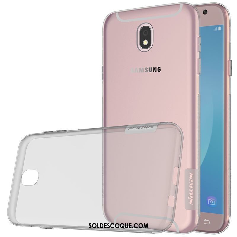 Coque Samsung Galaxy J5 2017 Étui Or Transparent Téléphone Portable Légère Housse Pas Cher