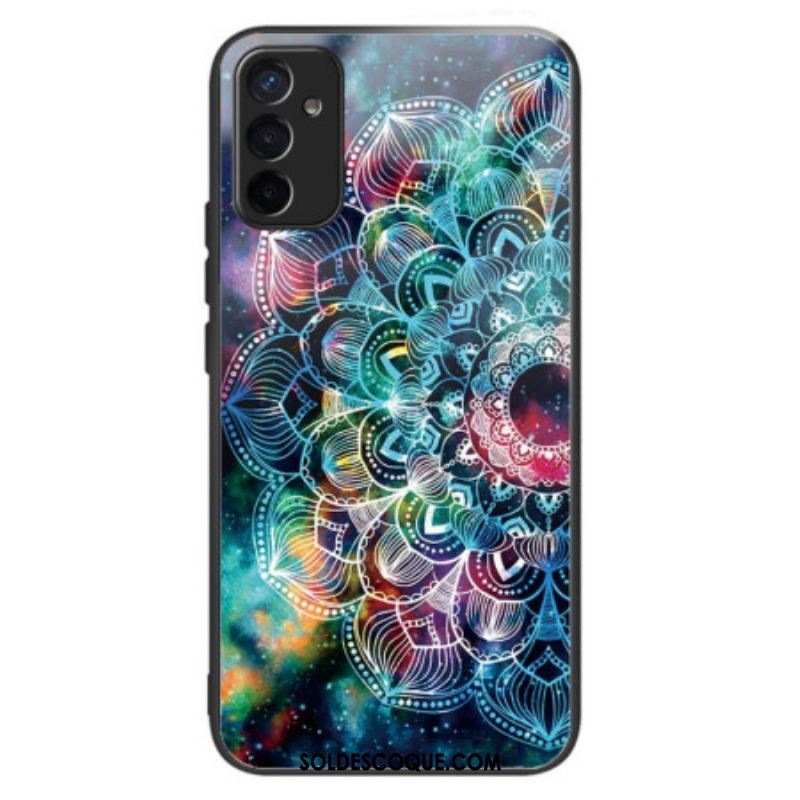 Coque Samsung Galaxy M13 Verre Trempé Mandala