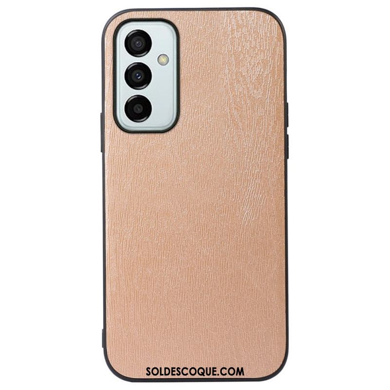 Coque Samsung Galaxy M23 5G Simili Cuir Effet Bois