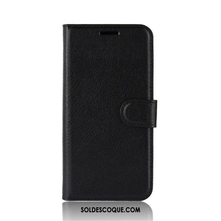 Coque Samsung Galaxy M30s Étui En Cuir Noir Protection Étoile Portefeuille Pas Cher