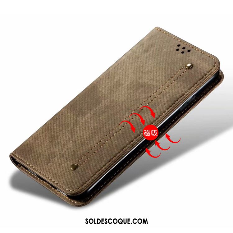 Coque Samsung Galaxy M30s Étui En Cuir Protection Business Téléphone Portable Incassable Pas Cher