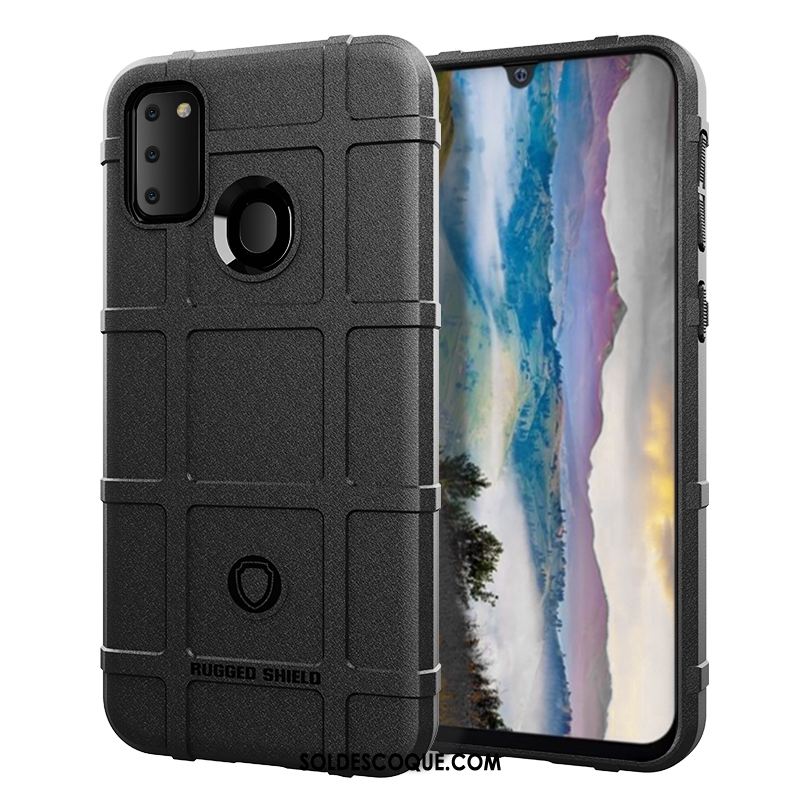 Coque Samsung Galaxy M30s Étui Personnalité Tout Compris Téléphone Portable Noir Pas Cher