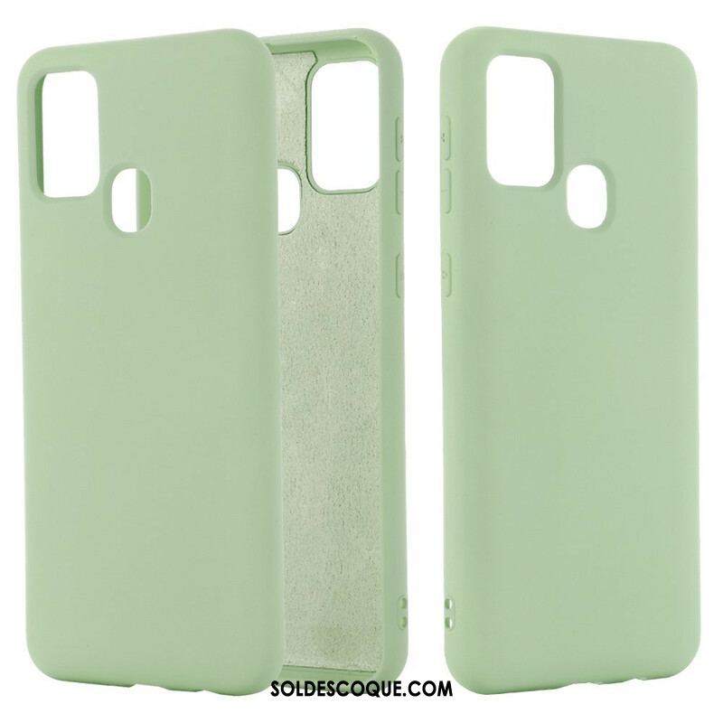 Coque Samsung Galaxy M31 Liquide Silicone