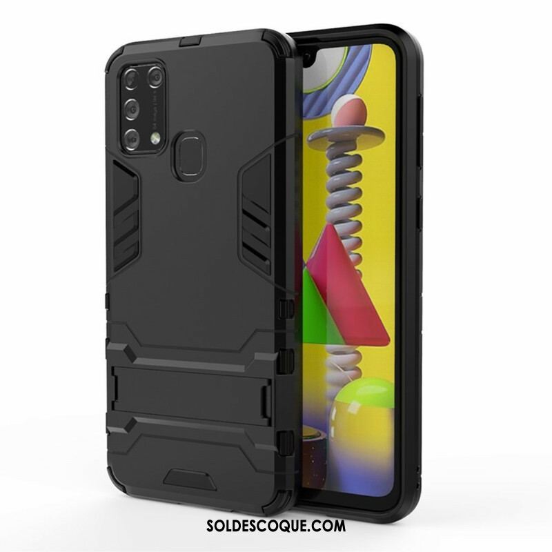 Coque Samsung Galaxy M31 Ultra Résistante Languette