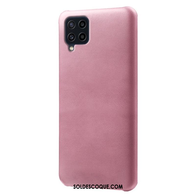 Coque Samsung Galaxy M32 Effet Cuir KSQ