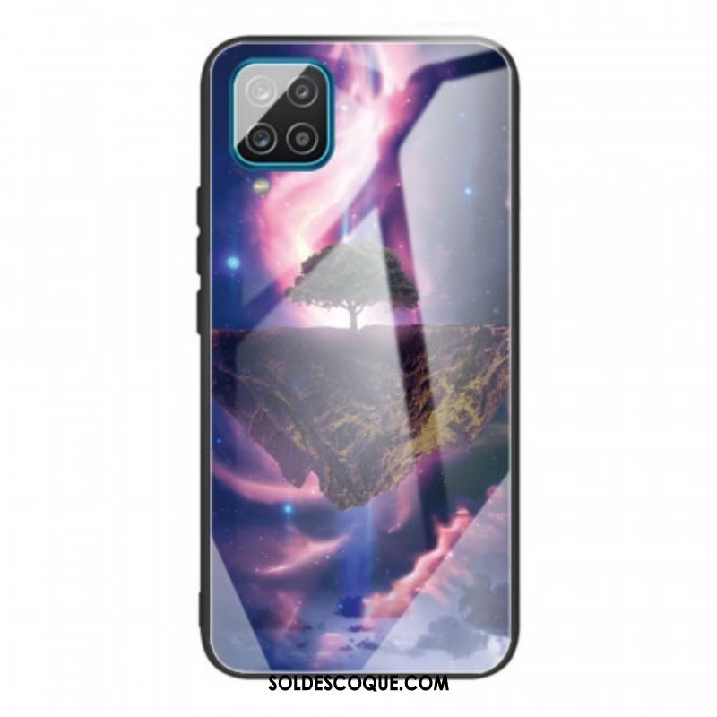 Coque Samsung Galaxy M32 Verre Trempé Arbre du Monde